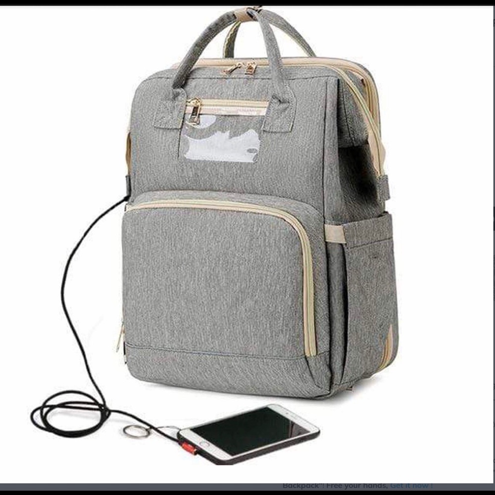 Brand new upper baby diaper backpack with bassinet